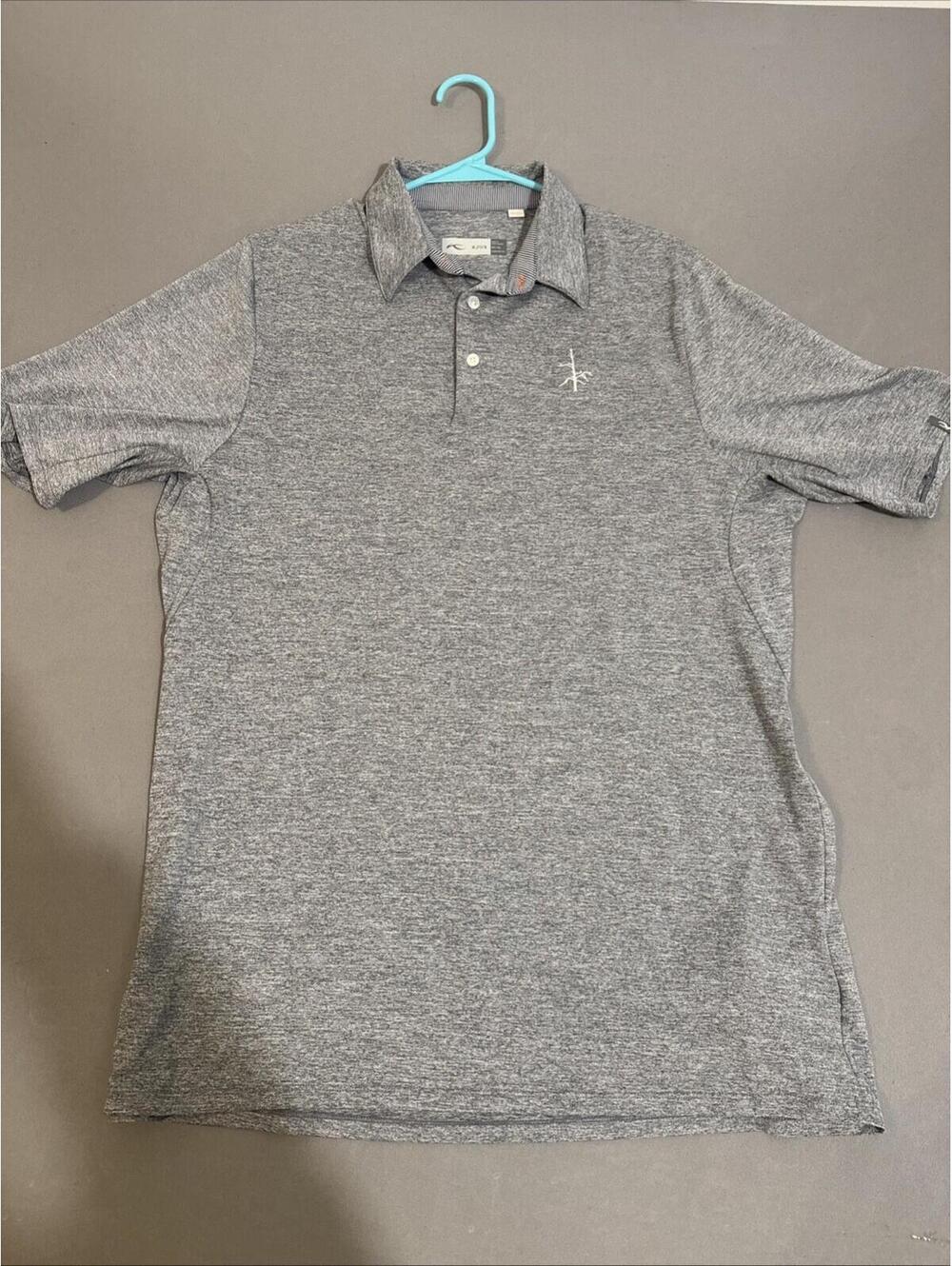 KJUS Shirt Mens 54 XL Gray Golf Performance Comfort Fit UPF 50